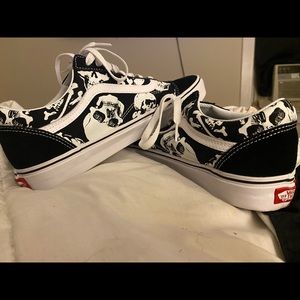 Van old skool black/white shoes